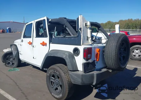 2016 Jeep Wrangler Unlimited Sport from USA, damaged, VIN 1C4BJWDG0GL160937